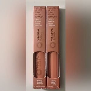 Lip Gloss Hydro Shine Mineral Fusion-set of 2